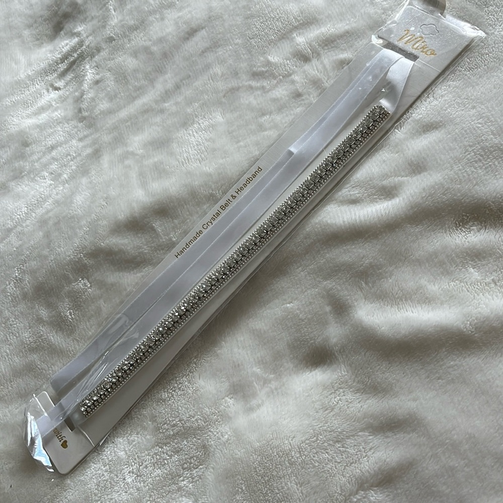 Crystal belt/headband